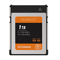 努米诺 CFexpress Type B储存卡尼康Z8 Z9 XH2 R5C GFX100II高速连拍内存卡 Ultimate 1T 储存卡+读卡器