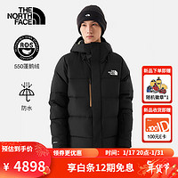 The North Face北面羽绒滑雪服男GORE-TEX鹅绒填充保暖单板户外2382VT JK3/黑色 M/170