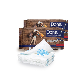 Bona 博纳 一次性湿拖布内含实木地板清洁剂 1片装