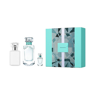 春节年货礼盒、爆卖年货：Tiffany&Co. 钻石同名女士香水礼盒（香水75ml+5ml+身体乳100ml）