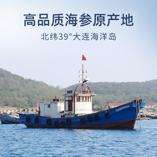 参王朝 王朝 大连即食海参500g 固形物85%以上 7-10头底播辽刺参年货简装