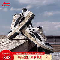 LI-NING 李宁 征程V2面包鞋板鞋华晨宇同款男鞋软弹增高休闲鞋AGCT137