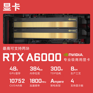 联想（ThinkStation）P5模拟仿真人工智能深度学习电脑台式主机 W3-2425 64G 1T+4T RTX3090 24G  W3-2425 6核心3.0G