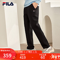 FILA 斐乐 男子运动长裤 F51M248602F-BK 正黑色 M
