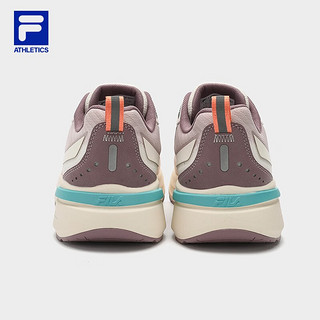 FILA 斐乐女鞋NUVOLE路跑鞋柔云鞋跑步鞋运动鞋 微白/寂静粉-WH 38.5