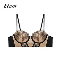 ETAM 艾格 Winter Garden山茶花系列有钢圈拼棉阳台杯胸衣性感女士内衣