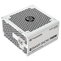 Thermaltake 曜越 额定700W Smart 700W 电脑电源 白色（80PLUS认证/主动式PFC/智能温控风扇/支持背线）