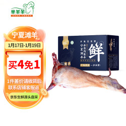 芈羊羊 宁夏滩羊分割整只羊20斤 清真生鲜羊肉