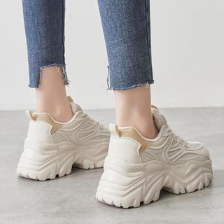 女鞋秋冬保暧厚底鞋