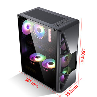  Cooyes/酷耶 电竞游戏 台式机电脑主机  i5-12490F RTX4060 512GB 16GB