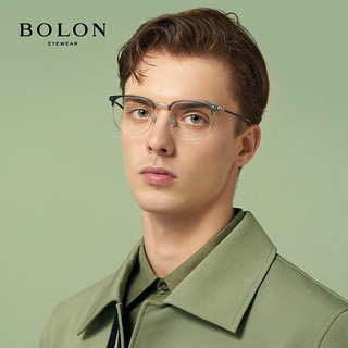 BOLON 暴龙 近视眼镜BJ7130+依视路1.60钻晶膜岩