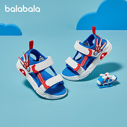 balabala 巴拉巴拉 童鞋儿童运动凉鞋男小童夏季时尚简约舒适潮流休闲风鞋子
