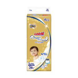 GOO.N 大王 光羽系列 纸尿裤L36片(9-14kg)