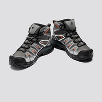 salomon 萨洛蒙 女款 户外运动中邦防水透气徒步登山鞋 X ULTRA PIONEER MID GTX 磁铁灰 471966 3.5 (36)