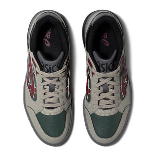 ASICS 亚瑟士 运动休闲鞋男鞋女鞋复古板鞋舒适篮球鞋 GEL-SPOTLYTE LOW 绿色/灰绿色/红色 42.5