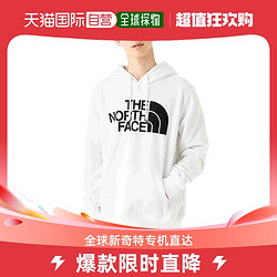 THE NORTH FACE 北面 香港直邮THE NORTH FACE 印花长袖连帽宽松休闲卫衣白色