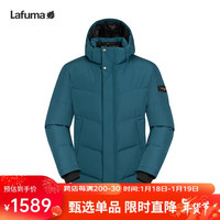 LAFUMA乐飞叶户外羽绒服男 鹅绒防泼水保暖防寒外套 LMJU2DH97 野营绿E4 175/96A(48)