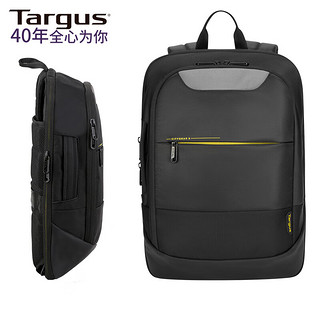 Targus 泰格斯 双肩电脑包15.6英寸笔记本包背包书包潮流轻便通勤 黑 661