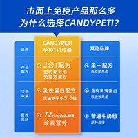 candypeti 德国Candypeti乳铁蛋白猫增强猫免疫力抵抗力治猫鼻支营养品30粒