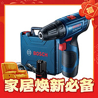 BOSCH 博世 GSR 120-LI 12V充电式电动工具电动螺丝刀锂电手电钻 2.0Ah电池*1