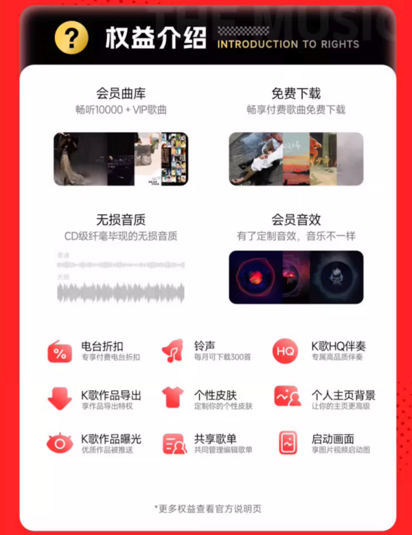NetEase CloudMusic 网易云音乐 黑胶会员年卡VIP