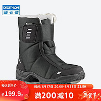 DECATHLON 迪卡侬 SH100儿童雪地靴加厚保暖防水防滑登山徒步棉靴-1730734