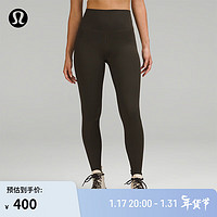 lululemon 丨Water-Repellent 女士高腰拉绒紧身裤 26