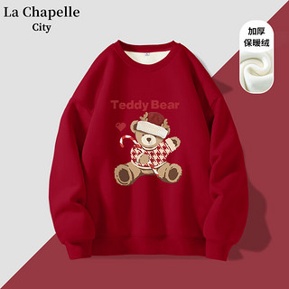 La Chapelle City 拉夏贝尔 女士新年加绒加厚上衣外套