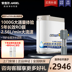 ANGEL 安吉尔 哪吒Pro2500s 2.56L/min反渗透 净水设备 +3218前置过滤器