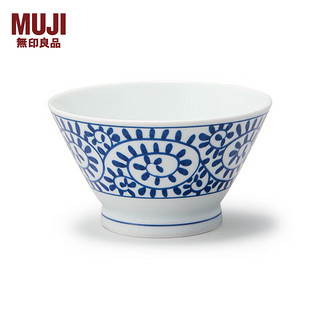 MUJI 無印良品 无印良品MUJI 波佐见烧 饭碗 碗餐具 瓷碗 章鱼唐草纹 口径11.4cm