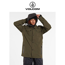 VOLCOM 钻石户外专业防风保暖滑雪服2023新款冬季男户外运动登山服