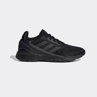 adidas 阿迪达斯 童鞋男童女童运动鞋新款儿童黑色跑步鞋EH2543