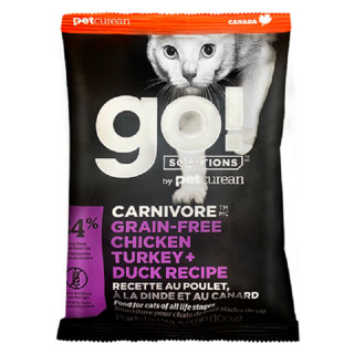 petcurean go！ Go!Solutions九种肉猫粮600g无谷高肉系列go猫粮美国临期