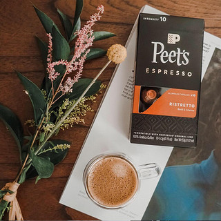 Peet's COFFEE 皮爷peets 胶囊咖啡100颗混装(强度8*1+9*3+10*3+11*3)+杜邦纸袋