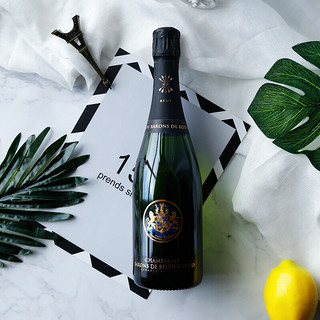 拉菲古堡 拉菲罗斯柴尔德天然香槟起泡葡萄酒法国香槟750ml JS92分年货