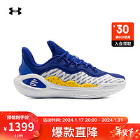 安德玛 UNDERARMOUR）秋冬库里CURRY 11 DUB男女运动篮球鞋3026615 白色100 44