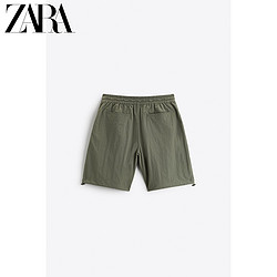 ZARA 折扣季 男装 耐用科技面料休闲短裤 8281492 802