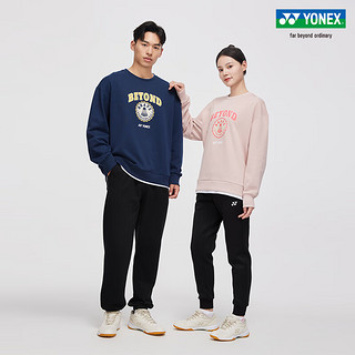 YONEX/尤尼克斯 YOBC3146CR 24SS款 男女百搭运动长袖卫衣 藏青色 M