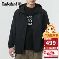 Timberland添柏岚夹克男装秋冬款户外通勤上衣防泼水防风保暖冲锋外套A6QK9 A6QK9001/黑色 2XL/190