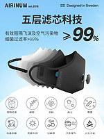 AIRINUM 睿铂 KN95口罩2.0系列专用替换滤芯防晒防粉尘雾霾滤芯