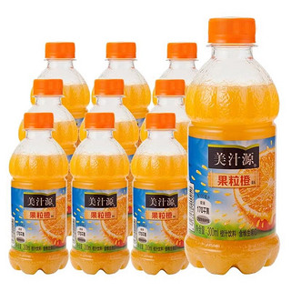 可口可乐 美汁源果粒橙300ml×12