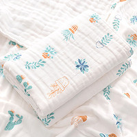 全棉时代 婴儿浴巾棉六层纱布宝宝用品新生儿童盖毯初生包被