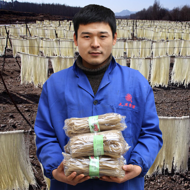 泉河西施 纯红薯粉条5斤 宽细粉丝酸辣粉地瓜粉条火锅食材 纯红薯粉条2斤