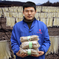 泉河西施 纯红薯粉条5斤 宽细粉丝酸辣粉地瓜粉条火锅食材 纯红薯粉条2斤
