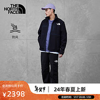 北面（The North Face）UE先锋设计经典款抓绒上衣防风保暖休闲外套23春夏7UQ8 JK3/黑色 M/170