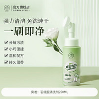 88VIP:儒意 洗羽绒服清洗剂免水洗清洁干洗剂免洗白色去污家用洗涤液 250ml 1瓶 羽绒服清洗剂
