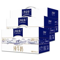 MENGNIU 蒙牛 特仑苏 纯牛奶250mL×12盒×3箱（27一箱）