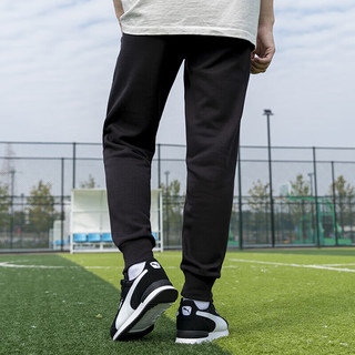 彪马（PUMA）男裤女裤 运动裤加绒保暖长裤收口束脚休闲裤子 682724-01 M(175/74A)