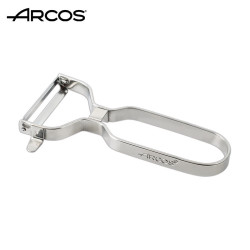 ARCOS 现货锐高仕进口削皮刀拉丝刀瓜果削皮器刨苹果土豆番茄西红柿 削皮刀 刃长110mm   整长215mm
