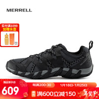 迈乐(Merrell)户外休闲男女款鞋MAIPO水蜘蛛溯溪鞋舒适透气防滑轻便涉水透气 J19570 深灰黑(女) 35.5